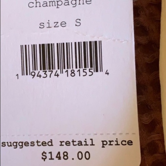 NWT Free People silky satin halter dress - Picture 3 of 7